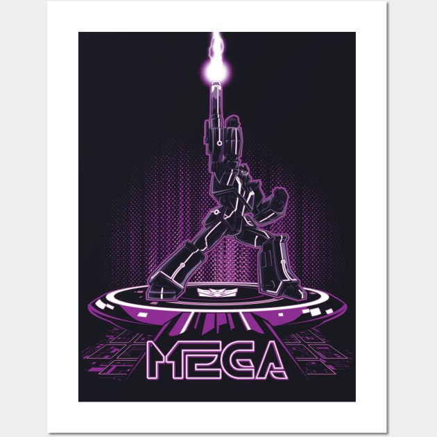 MEGA (TRON) Wall Art by djkopet